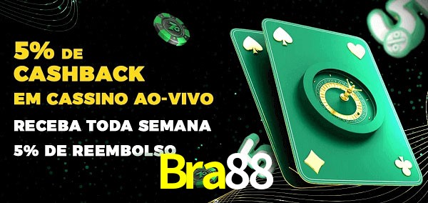 Promoções do cassino ao Vivo Bra88